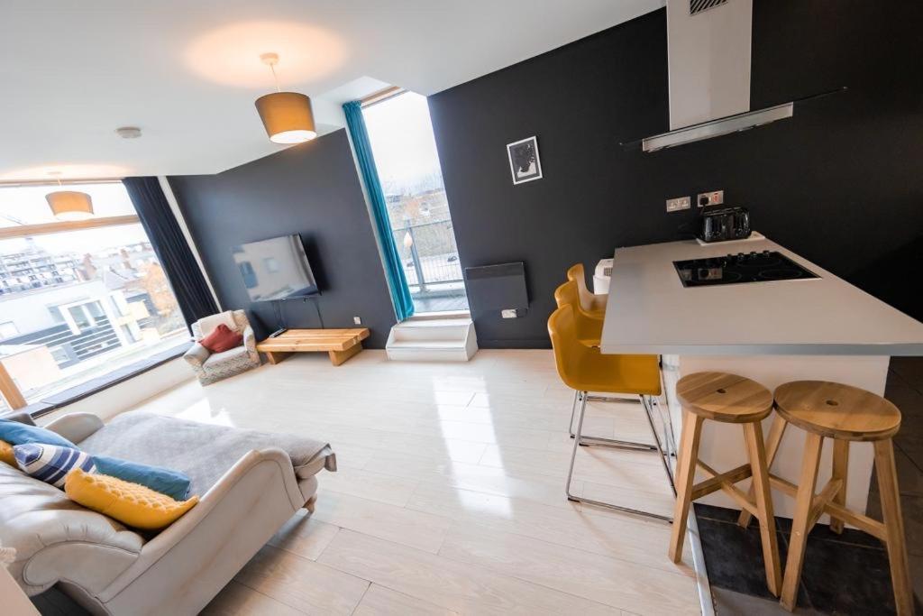 Manchester City Centre Modern 3Bed 2Bath Apartment Penthouse Northern Quarter, Sleeps 10 Exterior foto